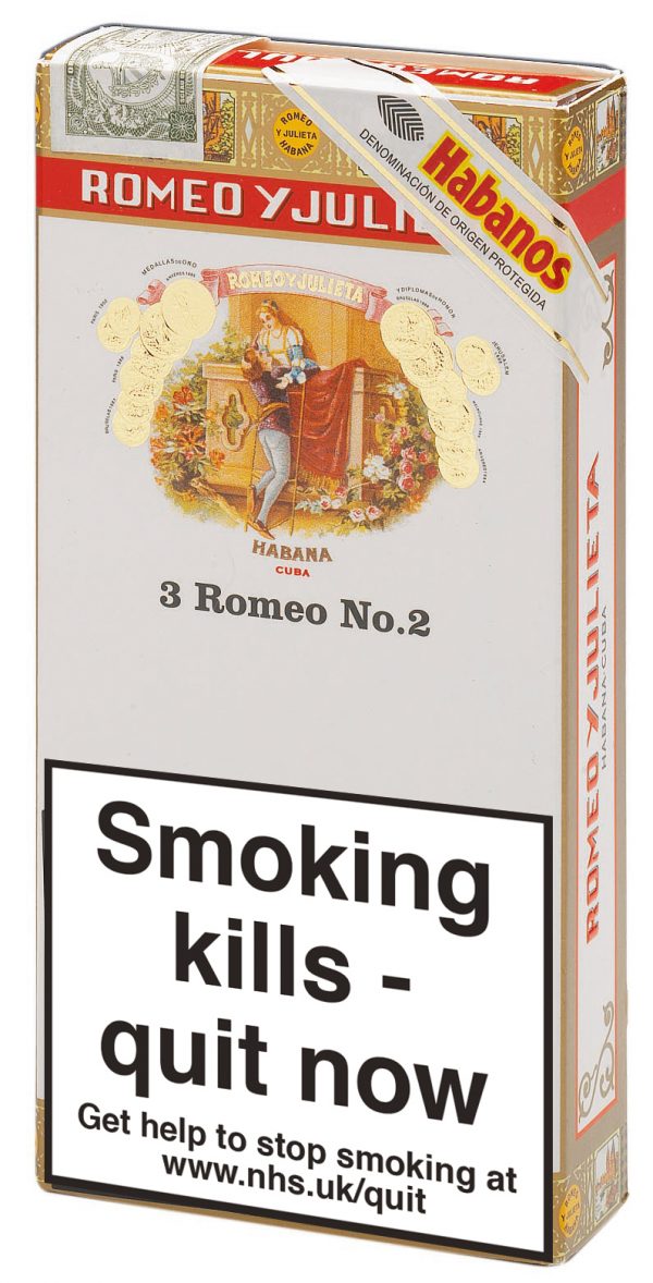 Romeo y Julieta No.2 - Tubed Pack of 3